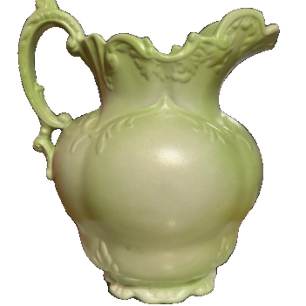 Imperial Pottery Mint Green 20th Century Pitcher 🌸